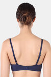 Triumph Push-Up - Level 1 Non Wired Medium Coverage Push-Up Bra - Blue — thumbnail 3